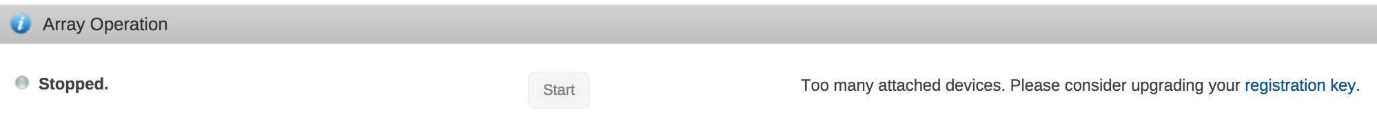 Error de límite de dispositivos